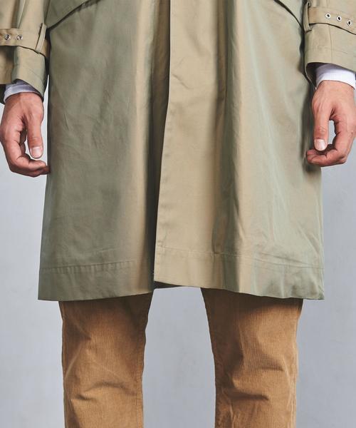 HAVERSACK（ハバーザック）の「＜Haversack（ハバーサック）＞ GABA COAT（ステンカラーコート・メンズ・オリーブ・LARGE/MEDIUM）」の14枚目の写真