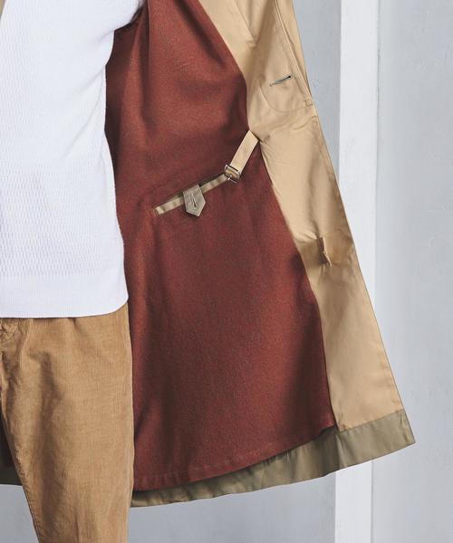 HAVERSACK（ハバーザック）の「＜Haversack（ハバーサック）＞ GABA COAT（ステンカラーコート・メンズ・オリーブ・LARGE/MEDIUM）」の15枚目の写真