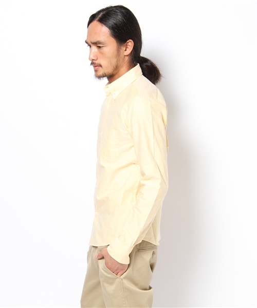 BEAMS(ビームス)の「○BEAMS / SKINNY オックスBDシャツ(シャツ/ブラウス・メンズ・ホワイト/ブラック/イエロー/ネイビー/パープル/ブルー・SMALL/MEDIUM/LARGE)」の15枚目の写真