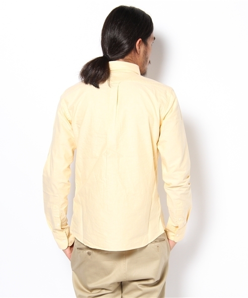 BEAMS(ビームス)の「○BEAMS / SKINNY オックスBDシャツ(シャツ/ブラウス・メンズ・ホワイト/ブラック/イエロー/ネイビー/パープル/ブルー・SMALL/MEDIUM/LARGE)」の16枚目の写真