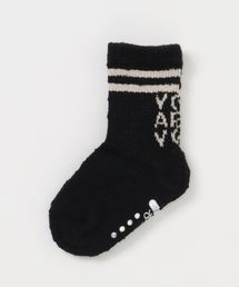 MR | [13-24cm]ロゴリブソックス(日本製)(ソックス/靴下)