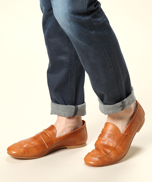 And A(アンドエー)の「COIN LOAFER (ARCOLLETTA PADRONE)(その他シューズ・メンズ・ライトブラウン/ブラック・25.5cm/26.5cm)」の11枚目の写真