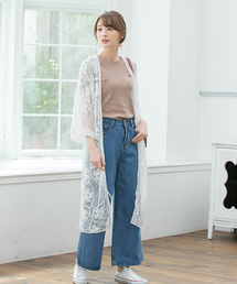 Color | スカラップフラワーレースガウン(カーディガン/ボレロ)