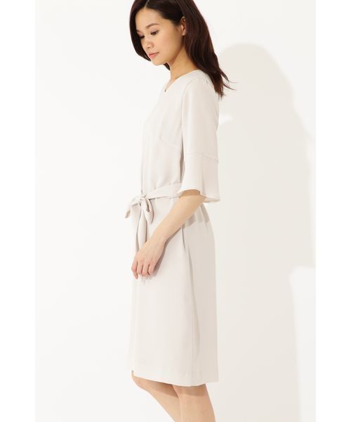 22 OCTOBRE(ヴァンドゥ-オクトーブル)の「エスパンディフレアスリーブワンピース(ワンピース・レディース・ネイビー/グレー/ブルー・40/38/36)」の12枚目の写真