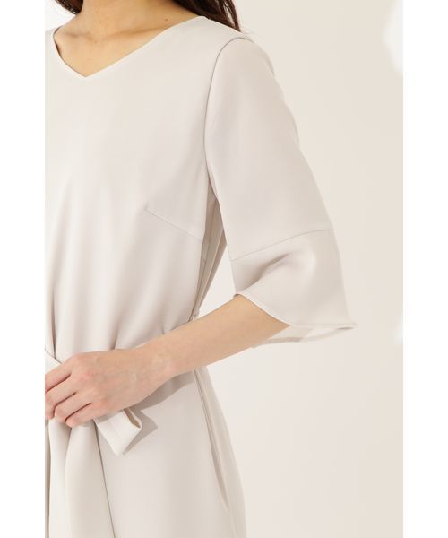 22 OCTOBRE(ヴァンドゥ-オクトーブル)の「エスパンディフレアスリーブワンピース(ワンピース・レディース・ネイビー/グレー/ブルー・40/38/36)」の21枚目の写真