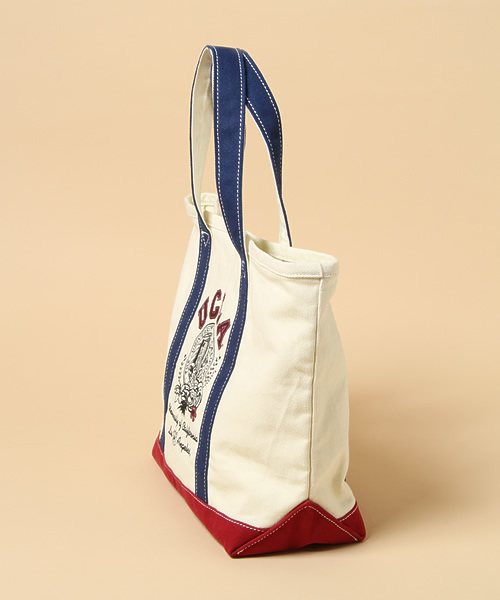 carlife（カーライフ）の「carlife×UCLAコラボトートBAG（トートバッグ・レディース・エンジ/イエロー・FREE）」の4枚目の写真