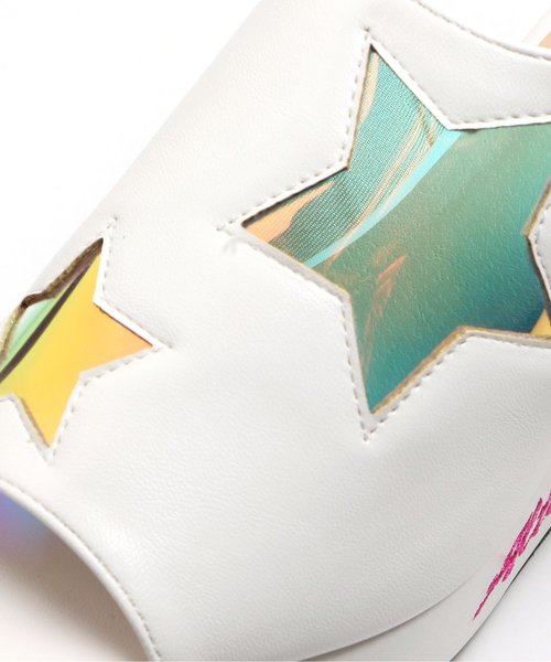 algy（アルジー）の「スターウィンドウサンダル（サンダル・キッズ・オフホワイト/ブラック・21/22/24/23/20）」の9枚目の写真