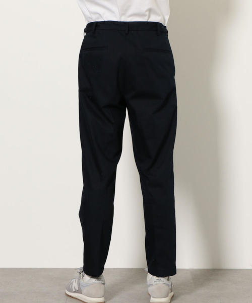 green label relaxing（グリーンレーベルリラクシング）の「CM ドライツイル インタック1P テーパード パンツ 9分丈 / アンクル丈 ◆（その他パンツ・メンズ・ブラック/ベージュ/ネイビー・S/M/L/XL）」の4枚目の写真