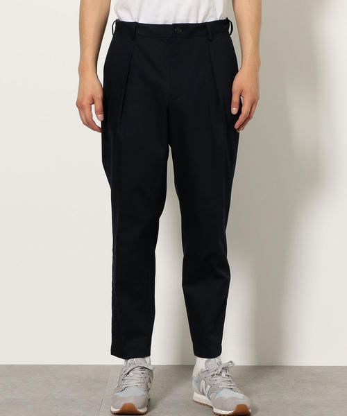 green label relaxing（グリーンレーベルリラクシング）の「CM ドライツイル インタック1P テーパード パンツ 9分丈 / アンクル丈 ◆（その他パンツ・メンズ・ブラック/ベージュ/ネイビー・S/M/L/XL）」の5枚目の写真
