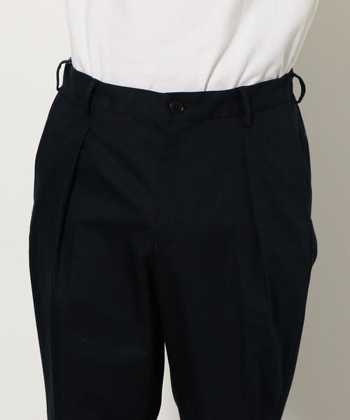 green label relaxing（グリーンレーベルリラクシング）の「CM ドライツイル インタック1P テーパード パンツ 9分丈 / アンクル丈 ◆（その他パンツ・メンズ・ブラック/ベージュ/ネイビー・S/M/L/XL）」の8枚目の写真