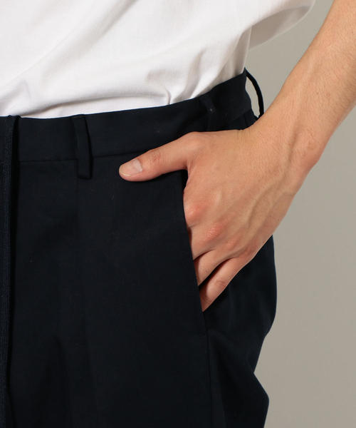 green label relaxing（グリーンレーベルリラクシング）の「CM ドライツイル インタック1P テーパード パンツ 9分丈 / アンクル丈 ◆（その他パンツ・メンズ・ブラック/ベージュ/ネイビー・S/M/L/XL）」の9枚目の写真