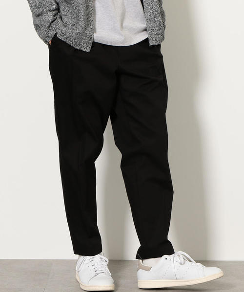 green label relaxing（グリーンレーベルリラクシング）の「CM ドライツイル インタック1P テーパード パンツ 9分丈 / アンクル丈 ◆（その他パンツ・メンズ・ブラック/ベージュ/ネイビー・S/M/L/XL）」の14枚目の写真