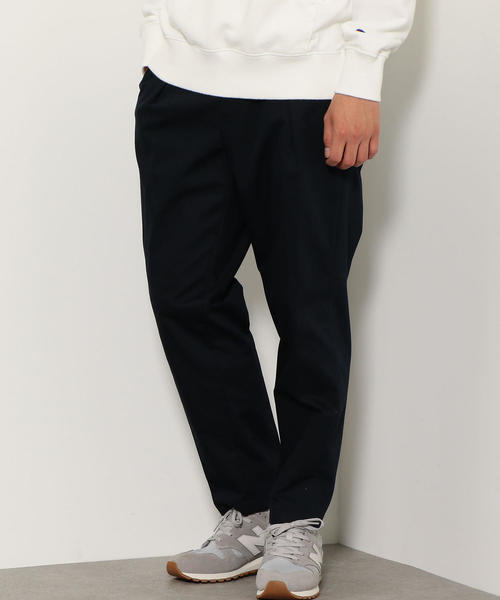 green label relaxing（グリーンレーベルリラクシング）の「CM ドライツイル インタック1P テーパード パンツ 9分丈 / アンクル丈 ◆（その他パンツ・メンズ・ブラック/ベージュ/ネイビー・S/M/L/XL）」の16枚目の写真