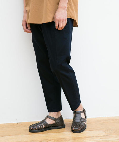 green label relaxing（グリーンレーベルリラクシング）の「CM ドライツイル インタック1P テーパード パンツ 9分丈 / アンクル丈 ◆（その他パンツ・メンズ・ブラック/ベージュ/ネイビー・S/M/L/XL）」の20枚目の写真