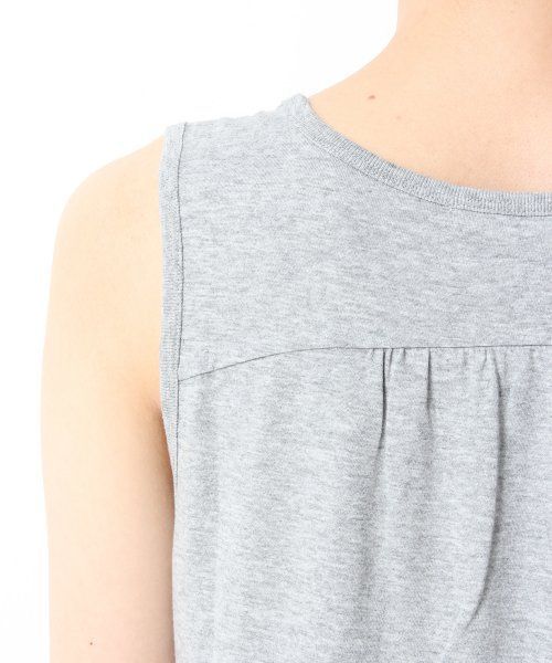 GLOBAL WORK(グローバルワーク)の「【GLOBAL WORK】カットマキシノースリーブワンピース(チュニック・レディース・グレー/ネイビー/パープル/グレー系その他/ブルー系その他/イエロー/オレンジ/その他・LARGE/MEDIUM)」の15枚目の写真