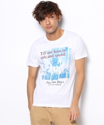 MEN'S BIGI | フォトプリントＴシャツ(Flower&Sky)(Tシャツ/カットソー)