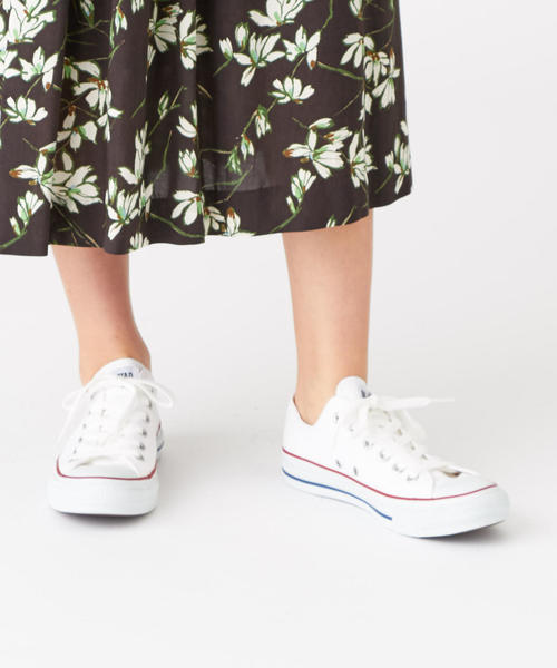 CONVERSE ALL STAR（コンバースオールスター）の「CONVERSE ALL STAR OX / コンバース / オールスター / ローカット（スニーカー・レディース・ホワイト/ブラック/その他1・4.5/5/5.5/4）」の14枚目の写真