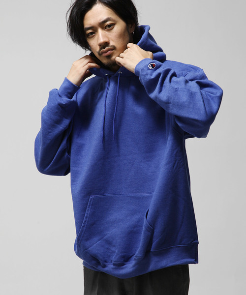 Champion(チャンピオン)の「【Champion】 プルオーバーパーカー/ビッグパーカー(パーカー・メンズ・ブラック/マルーン/ブルー系その他/ダークグリーン/レッド系その他/ロイヤルブルー/レッド/レッド系その他2/オレンジ/シルバーグレー/ホワイト/ネイビー/シルバー/ブルー系その他2/ゴールド・MEDIUM/LARGE/SMALL/X-LARGE)」の8枚目の写真