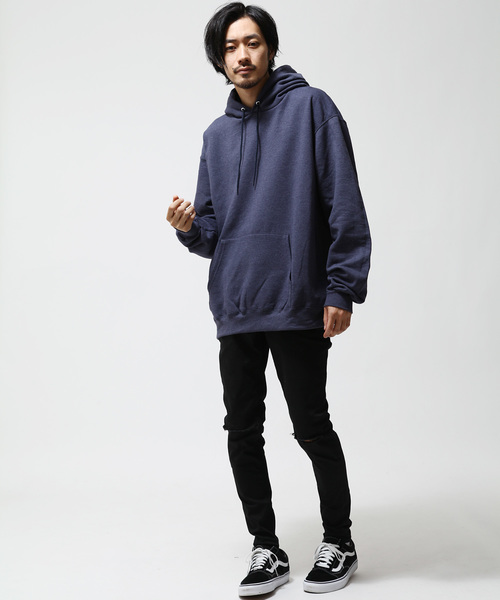 Champion(チャンピオン)の「【Champion】 プルオーバーパーカー/ビッグパーカー(パーカー・メンズ・ブラック/マルーン/ブルー系その他/ダークグリーン/レッド系その他/ロイヤルブルー/レッド/レッド系その他2/オレンジ/シルバーグレー/ホワイト/ネイビー/シルバー/ブルー系その他2/ゴールド・MEDIUM/LARGE/SMALL/X-LARGE)」の21枚目の写真
