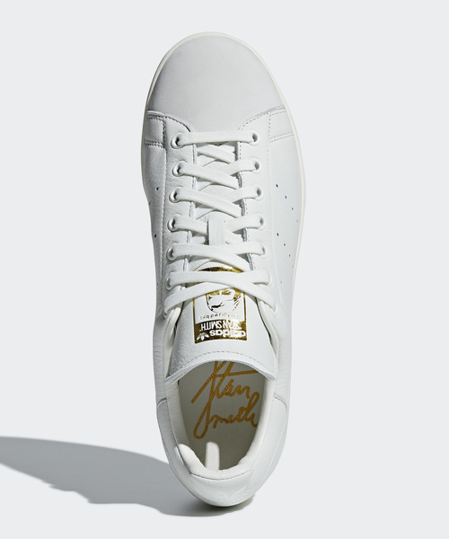 adidas（アディダス）の「スタンスミス プレミアム [Stan Smith Premium] オリジナルス（スニーカー・メンズ・ホワイト/ブラック・22.5cm/23.5cm/24.5cm/25.5cm/26.5cm/27.5cm/28.5cm/23.0cm/24.0cm/25.0cm/26.0cm/27.0cm/28.0cm/22.0cm/29.0cm）」の11枚目の写真