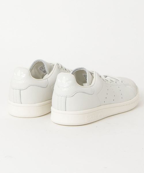 adidas（アディダス）の「スタンスミス プレミアム [Stan Smith Premium] オリジナルス（スニーカー・メンズ・ホワイト/ブラック・22.5cm/23.5cm/24.5cm/25.5cm/26.5cm/27.5cm/28.5cm/23.0cm/24.0cm/25.0cm/26.0cm/27.0cm/28.0cm/22.0cm/29.0cm）」の3枚目の写真