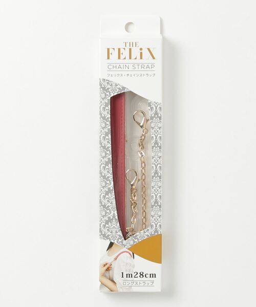 THE FELiX（フェリクス）の「ロングストラップ THE FELiX チェーンストラップ（スマホグッズ・レディース・ホワイト/ブラック/ネイビー/レッド/ピンク・ONE SIZE）」の5枚目の写真