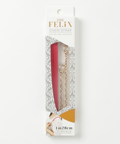 THE FELiX（フェリクス）の「ロングストラップ THE FELiX チェーンストラップ（スマホグッズ・レディース・ホワイト/ブラック/ネイビー/レッド/ピンク・ONE SIZE）」の4枚目の写真