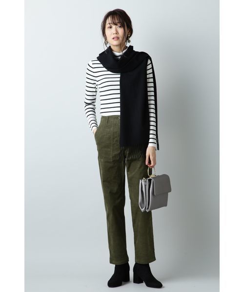 NATURAL BEAUTY BASIC（ナチュラルビューティーベーシック）の「センターメタルハンドルショルダー（ショルダーバッグ・レディース・ブラック/ピンク/ガンメタ・ﾌﾘ-）」の13枚目の写真