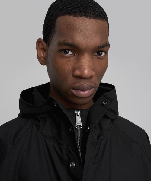 Saturdays NYC（サタデーズ ニューヨークシティ ）の「Templeton Hooded Coat（モッズコート・メンズ・ブラック/オリーブ・L/M/S/X-LARGE/X-SMALL）」の4枚目の写真