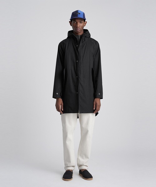 Saturdays NYC（サタデーズ ニューヨークシティ ）の「Templeton Hooded Coat（モッズコート・メンズ・ブラック/オリーブ・L/M/S/X-LARGE/X-SMALL）」の7枚目の写真