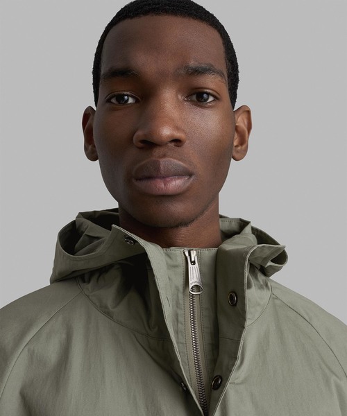 Saturdays NYC（サタデーズ ニューヨークシティ ）の「Templeton Hooded Coat（モッズコート・メンズ・ブラック/オリーブ・L/M/S/X-LARGE/X-SMALL）」の10枚目の写真