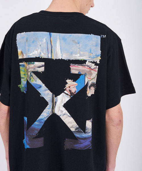 off white(オフホワイト)の「Off-White “COLORED ARROWS”オーバーTシャツ(Tシャツ/カットソー・メンズ・ブラック・SMALL)」の6枚目の写真