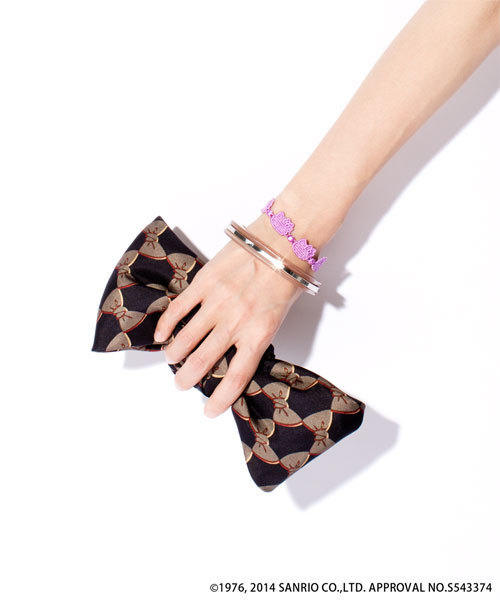 ODORANTES nano･universe（オドラント ナノ・ユニバース）の「cruciani/OD/Hello　Kittyブレスレット（ブレスレット・レディース・ホワイト/ミント/ブルー/バイオレット/ピンク/ライトピンク/レッド・FREE）」の4枚目の写真