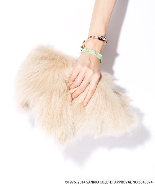 ODORANTES nano･universe（オドラント ナノ・ユニバース）の「cruciani/OD/Hello　Kittyブレスレット（ブレスレット・レディース・ホワイト/ミント/ブルー/バイオレット/ピンク/ライトピンク/レッド・FREE）」の2枚目の写真