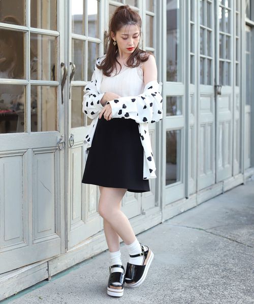 one after another NICE CLAUP（ワンアフターアナザーナイスクラップ）の「プリントビッグシルエットシャツ（シャツ/ブラウス・レディース・ホワイト系その他/ブラウン系その他/ベージュ系その他/チェック・FREE）」の14枚目の写真