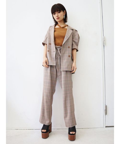 EMODA（エモダ）の「STRINGベルトパンツ（その他パンツ・レディース・グレー/ブラック/その他/その他1・SMALL/MEDIUM）」の19枚目の写真