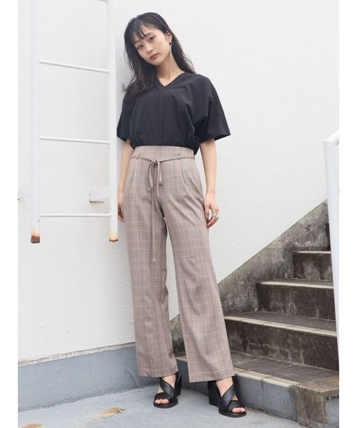 EMODA（エモダ）の「STRINGベルトパンツ（その他パンツ・レディース・グレー/ブラック/その他/その他1・SMALL/MEDIUM）」の20枚目の写真