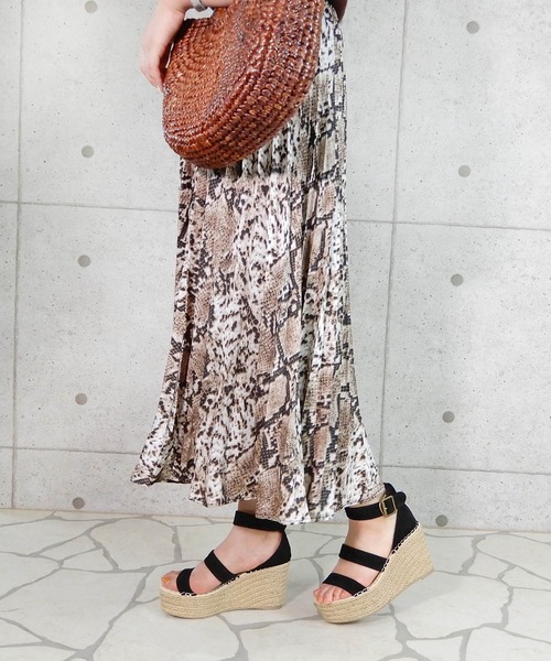 minia（ミニア）の「ジュートウェッジエスパサンダル/厚底サンダル　□（サンダル・レディース・ブラック/ブラウン/イエロー・S/M/L/LL）」の15枚目の写真