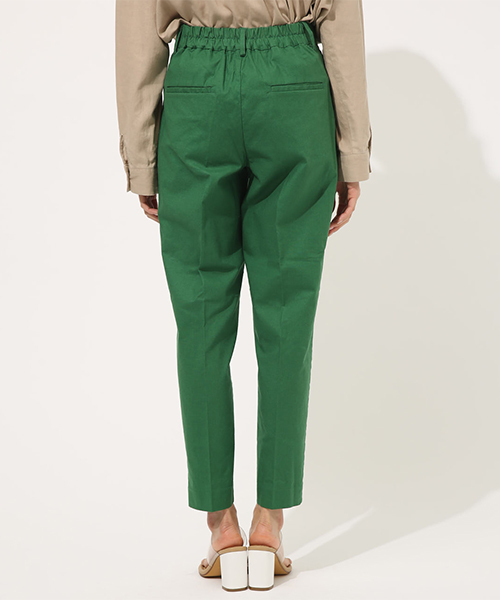 LINEN TOUCH TAPERED PANTS / リネンタッチテーパードパンツ