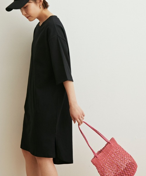 セール ヘヴィーウェイトコットンビッグtシャツワンピース ワンピース Auntie Rosa Holiday アンティローザホリデー のファッション通販 Zozotown