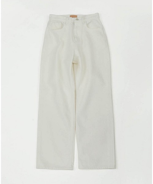 TODAYFUL(トゥデイフル)の「Addy'sデニム(デニムパンツ・レディース・ホワイト/ブルー・36inch/38inch)」の18枚目の写真