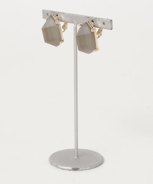 dictionary（ディクショナリー）の「【dictionary / ディクショナリー】 デザイン アンティーク イヤリング（イヤリング・レディース・ホワイト/ライトホワイト/ネイビー/ブラウン/イエロー/グリーン/ライトブラウン/クリアブラック/ワインレッド/クリアイエロー/ブルー系その他/クリアブルー・FREE）」の16枚目の写真