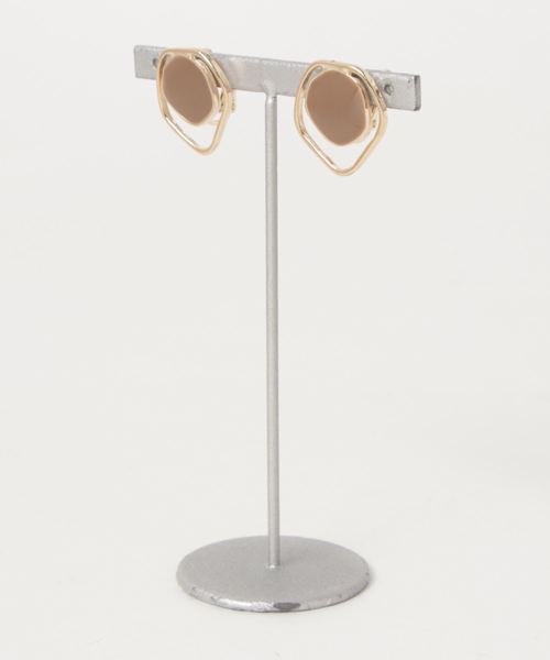 dictionary（ディクショナリー）の「【dictionary / ディクショナリー】 デザイン アンティーク イヤリング（イヤリング・レディース・ホワイト/ライトホワイト/ネイビー/ブラウン/イエロー/グリーン/ライトブラウン/クリアブラック/ワインレッド/クリアイエロー/ブルー系その他/クリアブルー・FREE）」の17枚目の写真