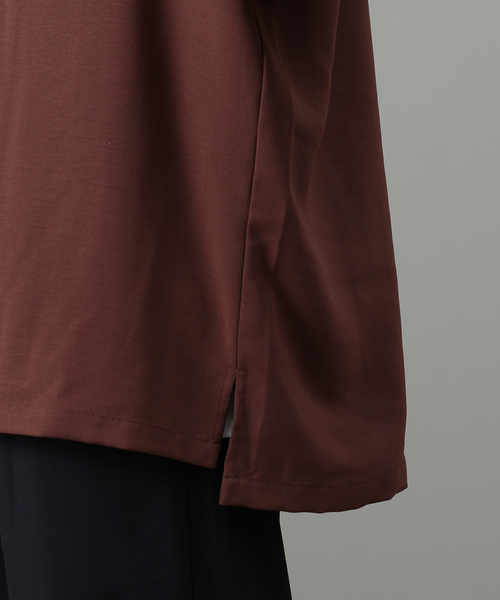 JUNRED（ジュンレッド）の「【ビッグシルエット】オータムドライ開襟シャツ（シャツ/ブラウス・メンズ・ブラック/ベージュ/ブルー/ピンク系その他2・S/M/L）」の9枚目の写真