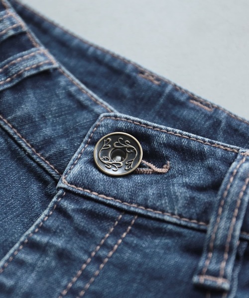 n'OrLABEL(ノアールレーベル)の「『ストレッチスキニーデニム』(デニムパンツ・レディース・サックスブルー/インディゴブルー/ブルー/ブラック/グレー・S/M/L/LL/3L)」の20枚目の写真