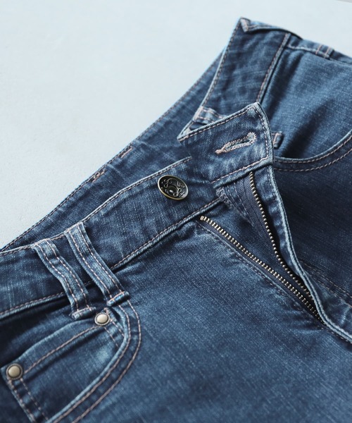 n'OrLABEL(ノアールレーベル)の「『ストレッチスキニーデニム』(デニムパンツ・レディース・サックスブルー/インディゴブルー/ブルー/ブラック/グレー・S/M/L/LL/3L)」の19枚目の写真