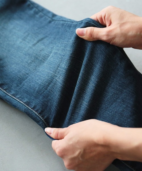 n'OrLABEL(ノアールレーベル)の「『ストレッチスキニーデニム』(デニムパンツ・レディース・サックスブルー/インディゴブルー/ブルー/ブラック/グレー・S/M/L/LL/3L)」の7枚目の写真