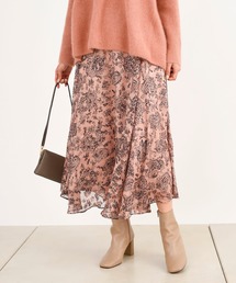 DouDou | ジャガード花柄プリントスカート(スカート)