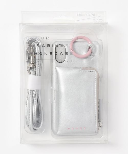 en recre(アンレクレ)の「【ACCOMMODE】iPhoneケース(モバイルケース/カバー)」|シルバー