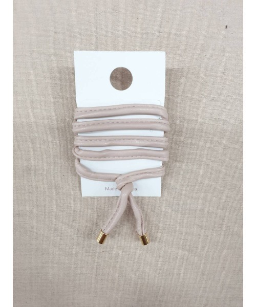 mou（モウ）の「グルグルワイヤー紐（その他ヘアアクセサリー・レディース・ホワイト/ブラウン/ホワイト系その他/ベージュ系その他/ブラウン系その他/ブルー/ピンク・FREE）」の7枚目の写真